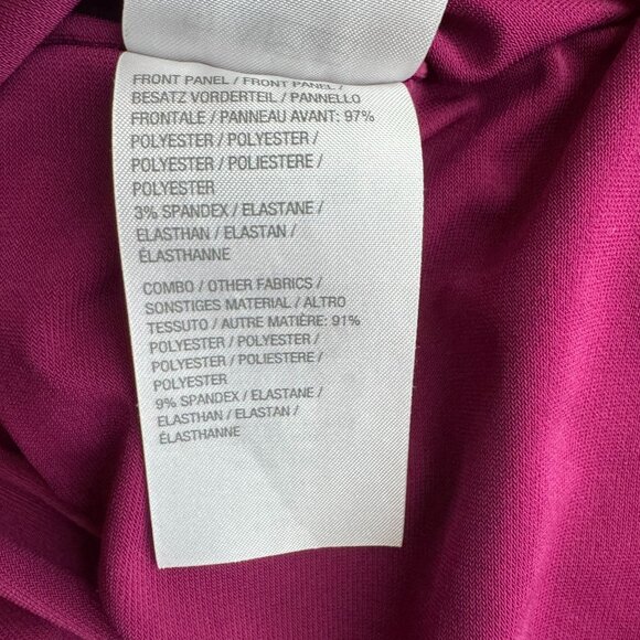 Bob Mackie Womens Floral Tunic Top Size 1X Stretch Colorful Work Party Loose Fit - Picture 5 of 8